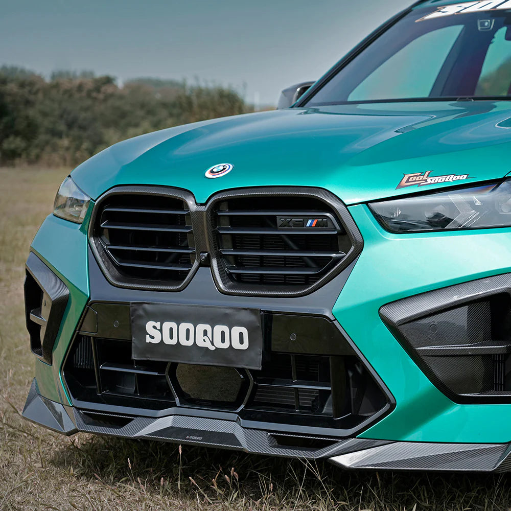 SOOQOO - Carbon Fiber Front Lip for BMW F95 X5M LCI
