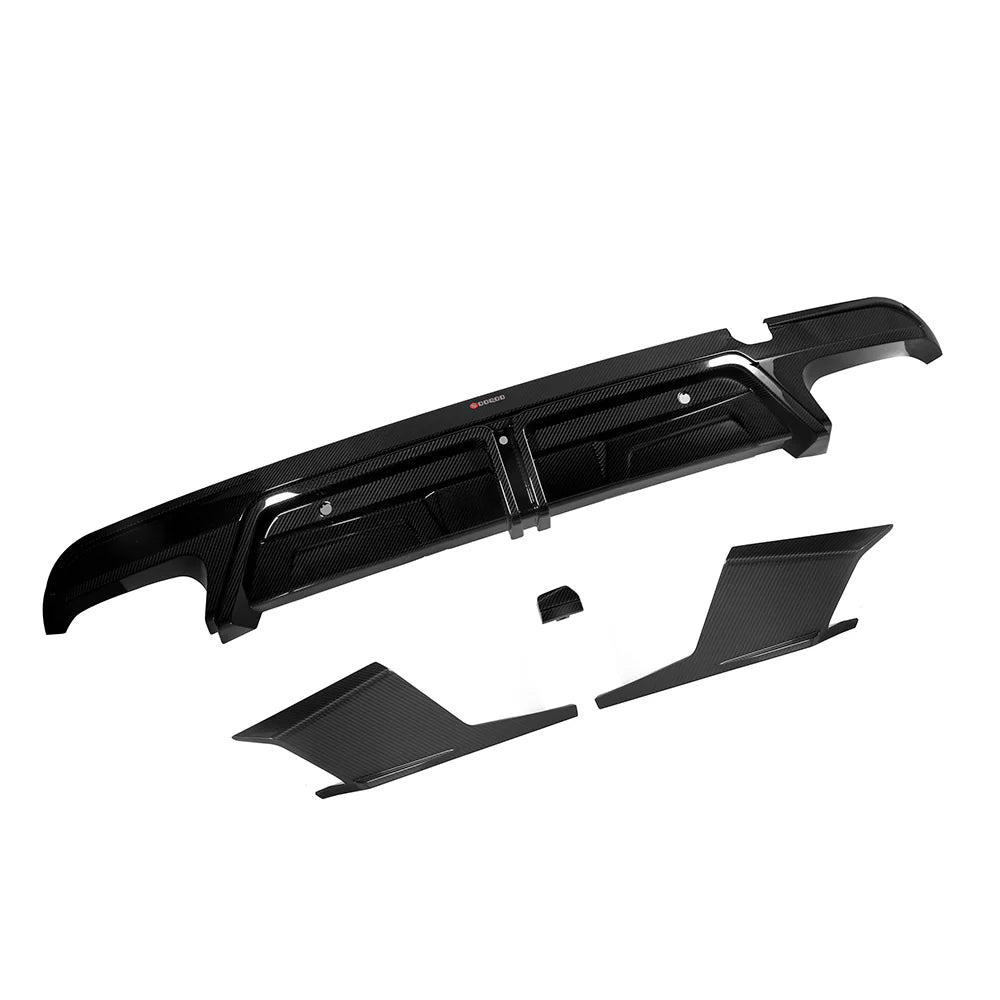 SOOQOO - Carbon Fiber Rear Diffuser for BMW F95 X5M LCI