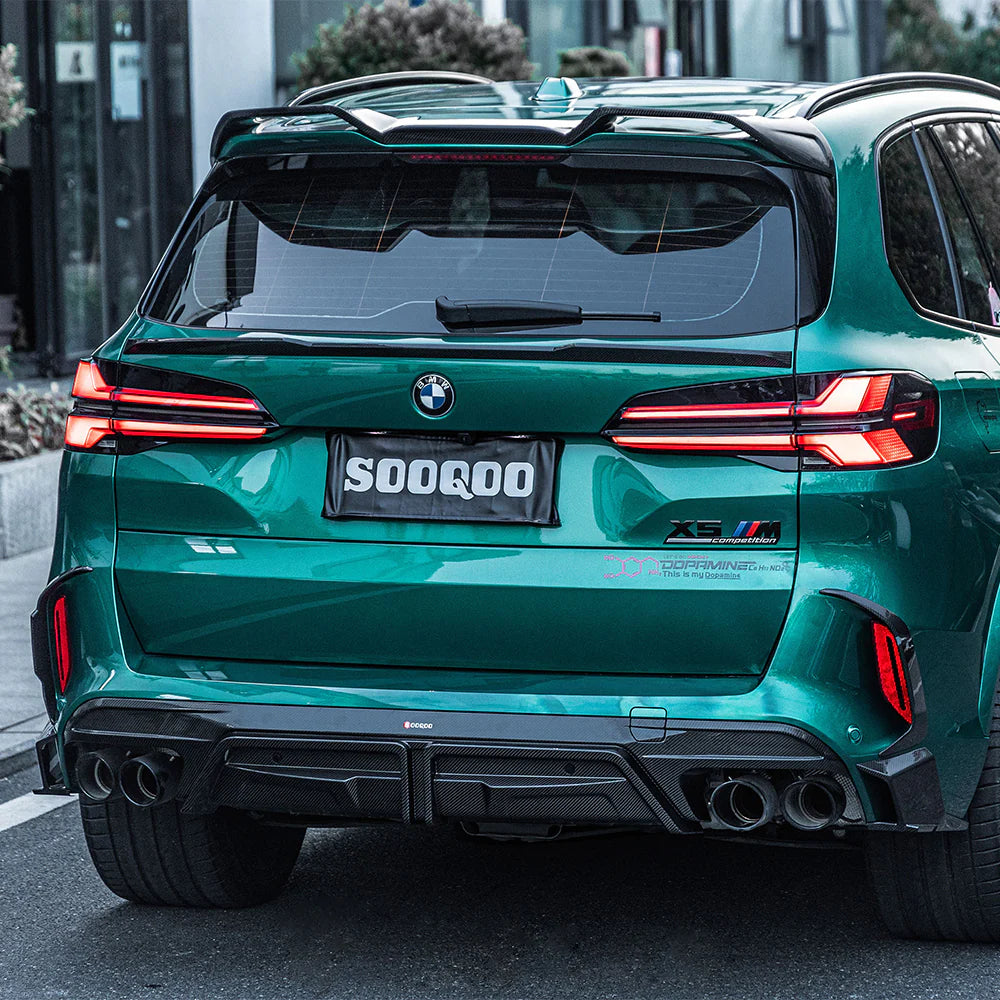 SOOQOO - Carbon Fiber Rear Diffuser for BMW F95 X5M LCI