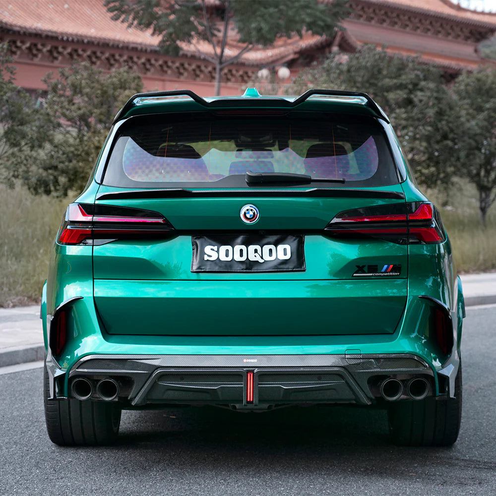 SOOQOO - Carbon Fiber Rear Diffuser for BMW F95 X5M LCI