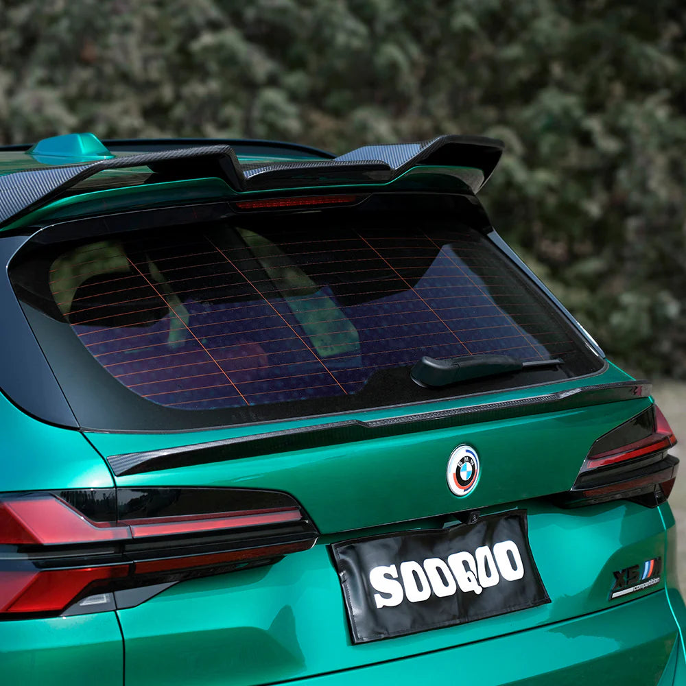 SOOQOO - Carbon Fiber Rear Spoiler for BMW F95 X5M LCI