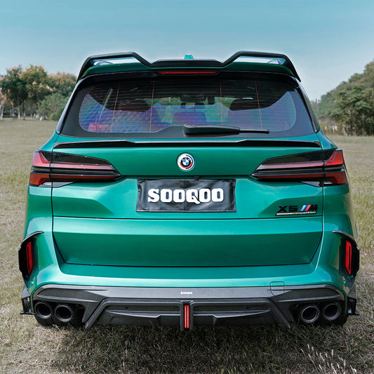 SOOQOO - Carbon Fiber Rear Spoiler for BMW F95 X5M LCI