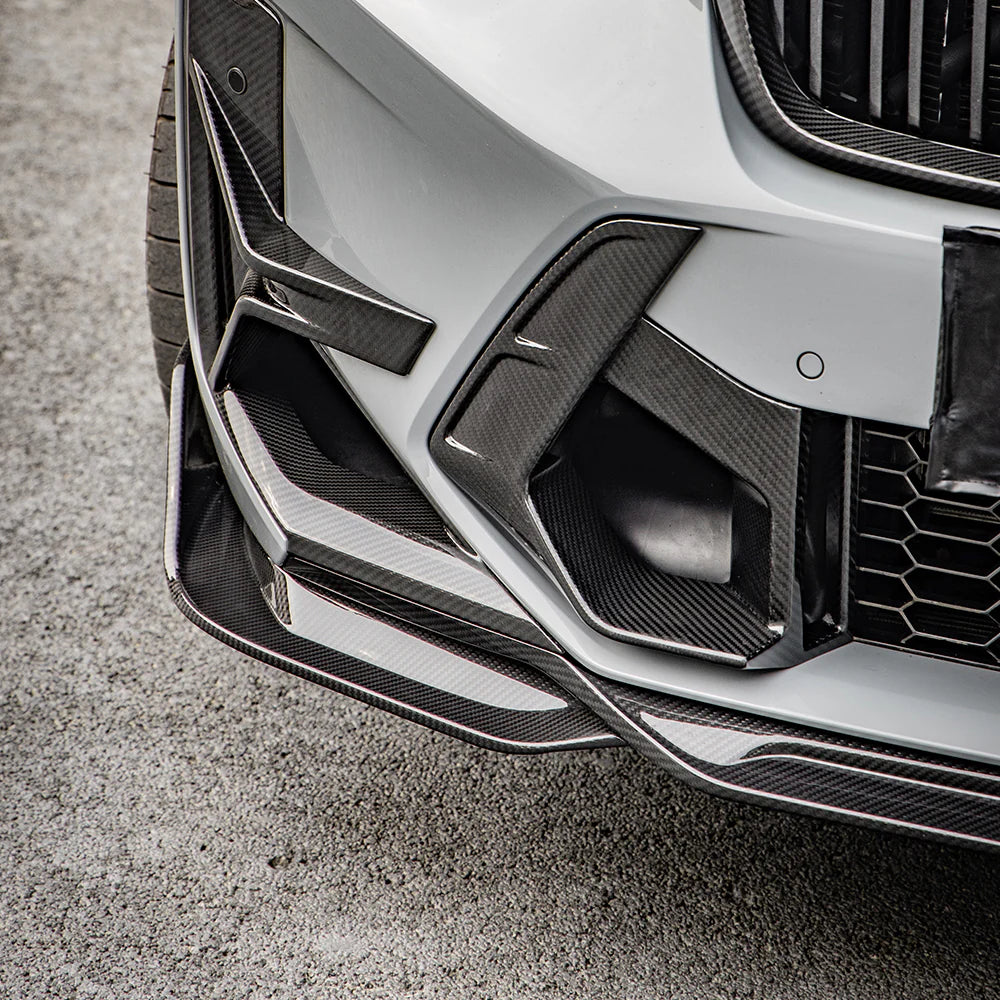 SOOQOO - Carbon Fiber Front Lip Type-A for BMW F97 X3M / F98 X4M LCI