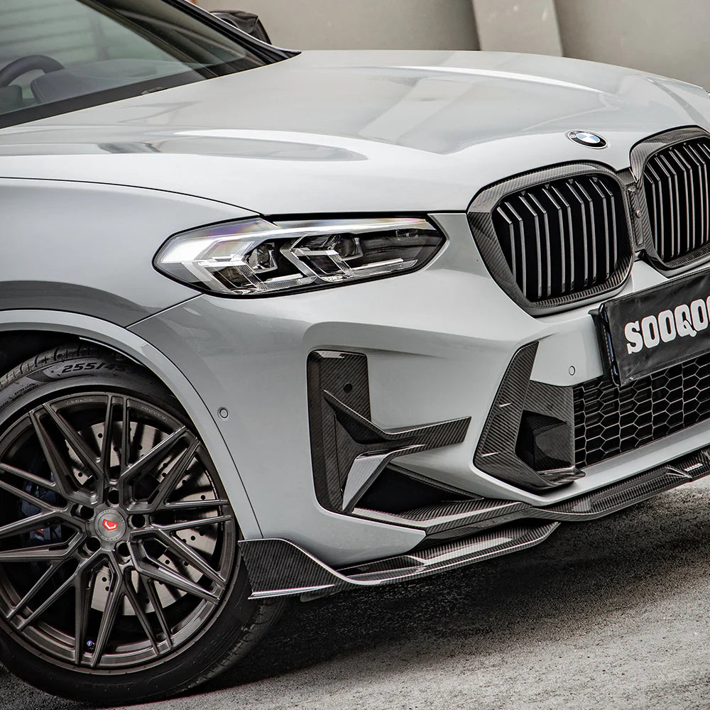 SOOQOO - Carbon Fiber Front Side Vent for BMW F97 X3M / F98 X4M LCI