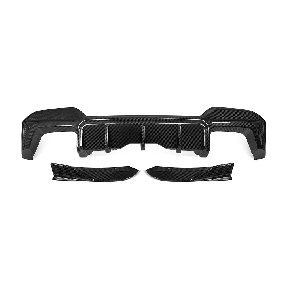 SOOQOO - Carbon Fiber Rear Diffuser for BMW F97 X3M LCI