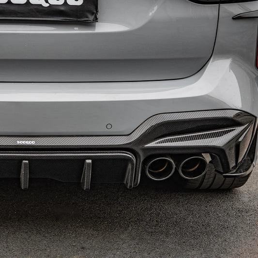 SOOQOO - Carbon Fiber Rear Diffuser for BMW F97 X3M LCI