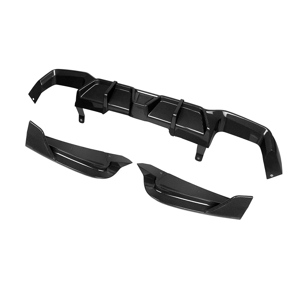 SOOQOO - Carbon Fiber Rear Diffuser for BMW F98 X4M LCI