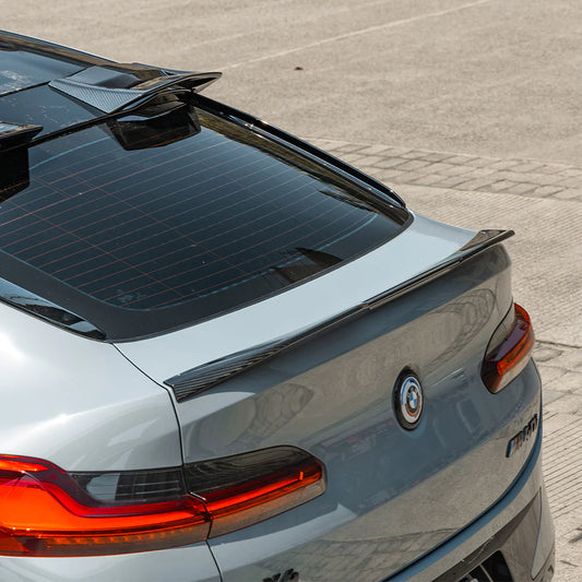 SOOQOO - Carbon Fiber Rear Spoiler for BMW F98 X4M LCI