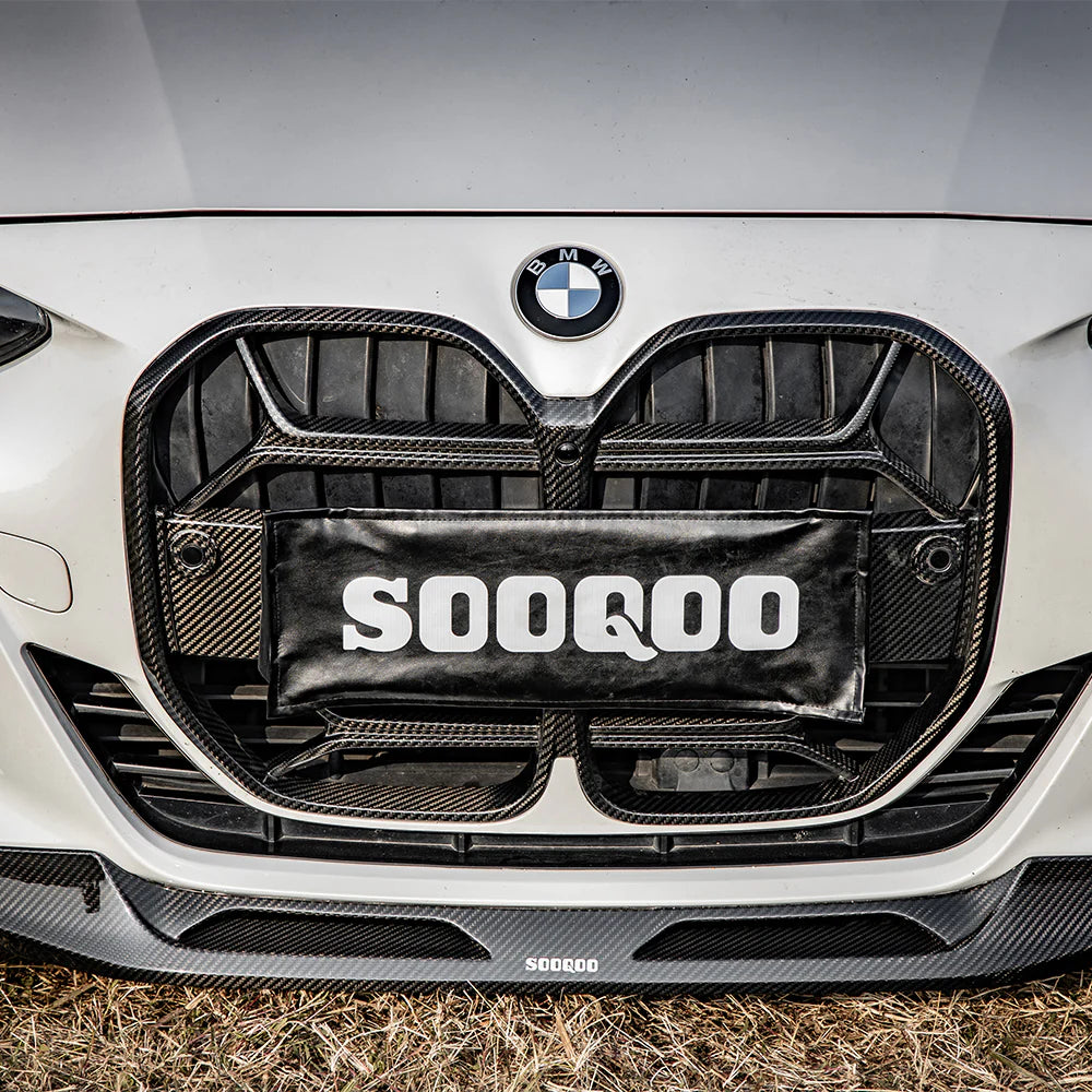 SOOQOO - Carbon Fiber Front Lip for BMW G22 / G23 4 Series
