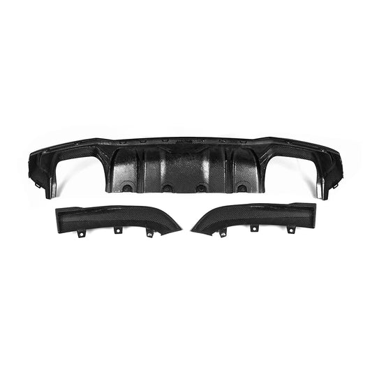 SOOQOO - Carbon Fiber Rear Diffuser for BMW G22 / G23 4 Series