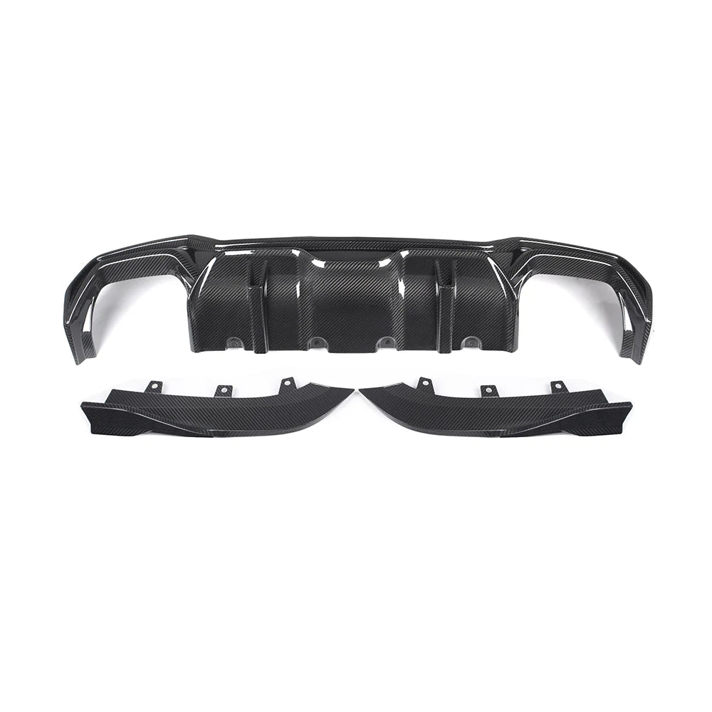 SOOQOO - Carbon Fiber Rear Diffuser for BMW G22 / G23 4 Series