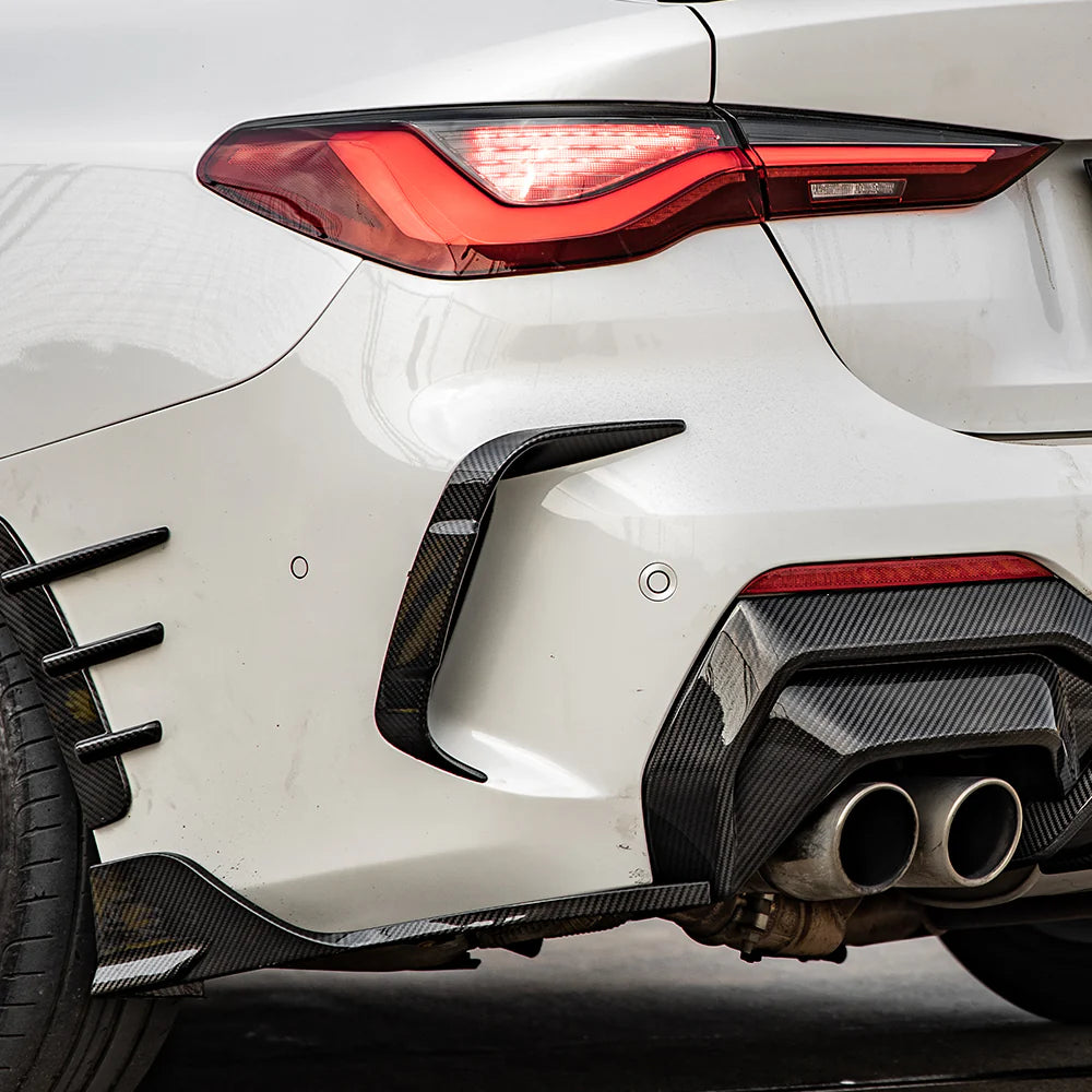 SOOQOO - Carbon Fiber Rear Vent Trim for BMW G22 / G23 4 Series