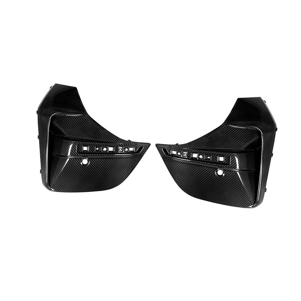 SOOQOO - Carbon Fiber Rear Bumper Insert for BMW G26 4 Series