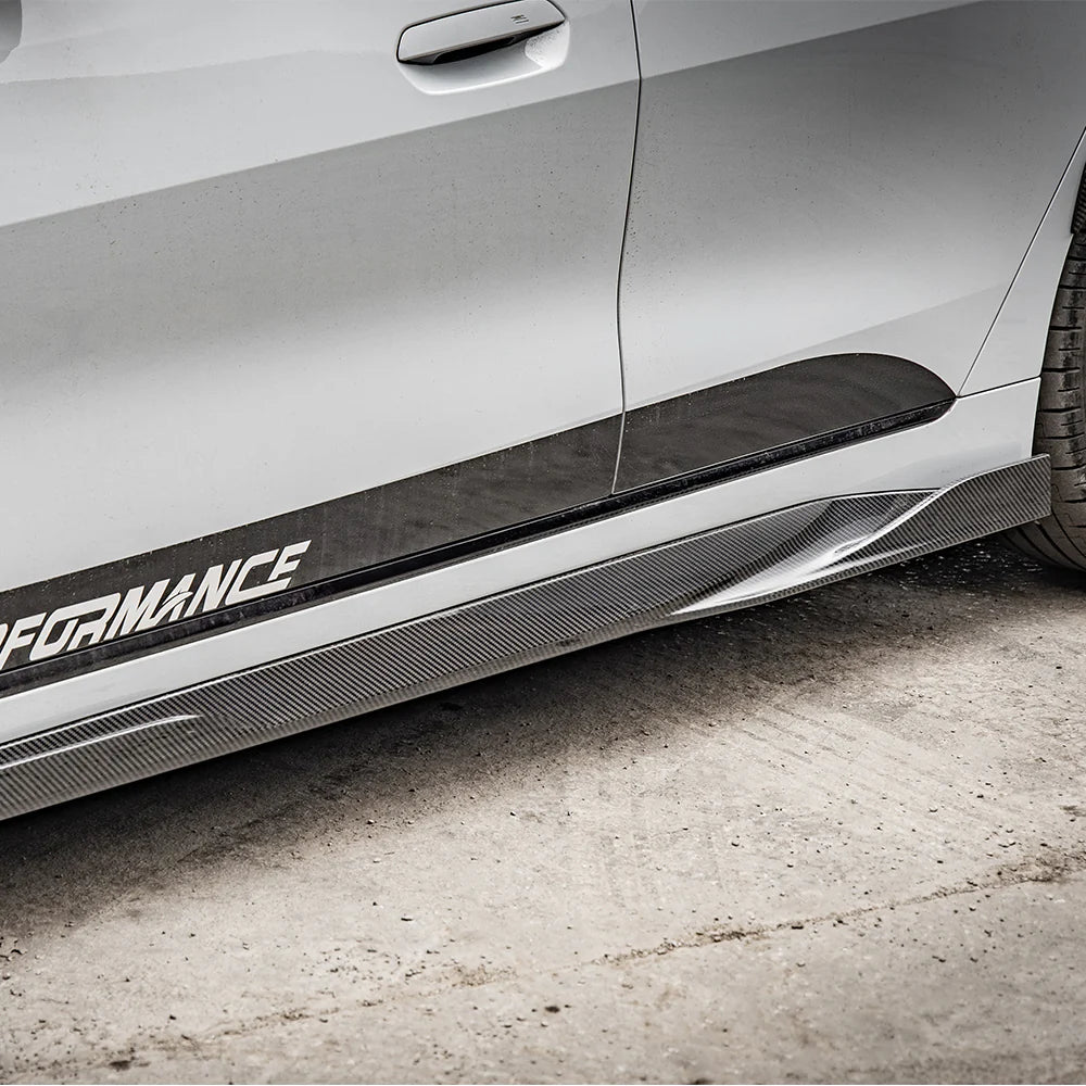 SOOQOO - Carbon Fiber Side Skirts for BMW G26 4 Series
