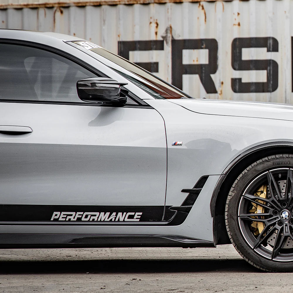 SOOQOO - Carbon Fiber Side Skirts for BMW G26 4 Series
