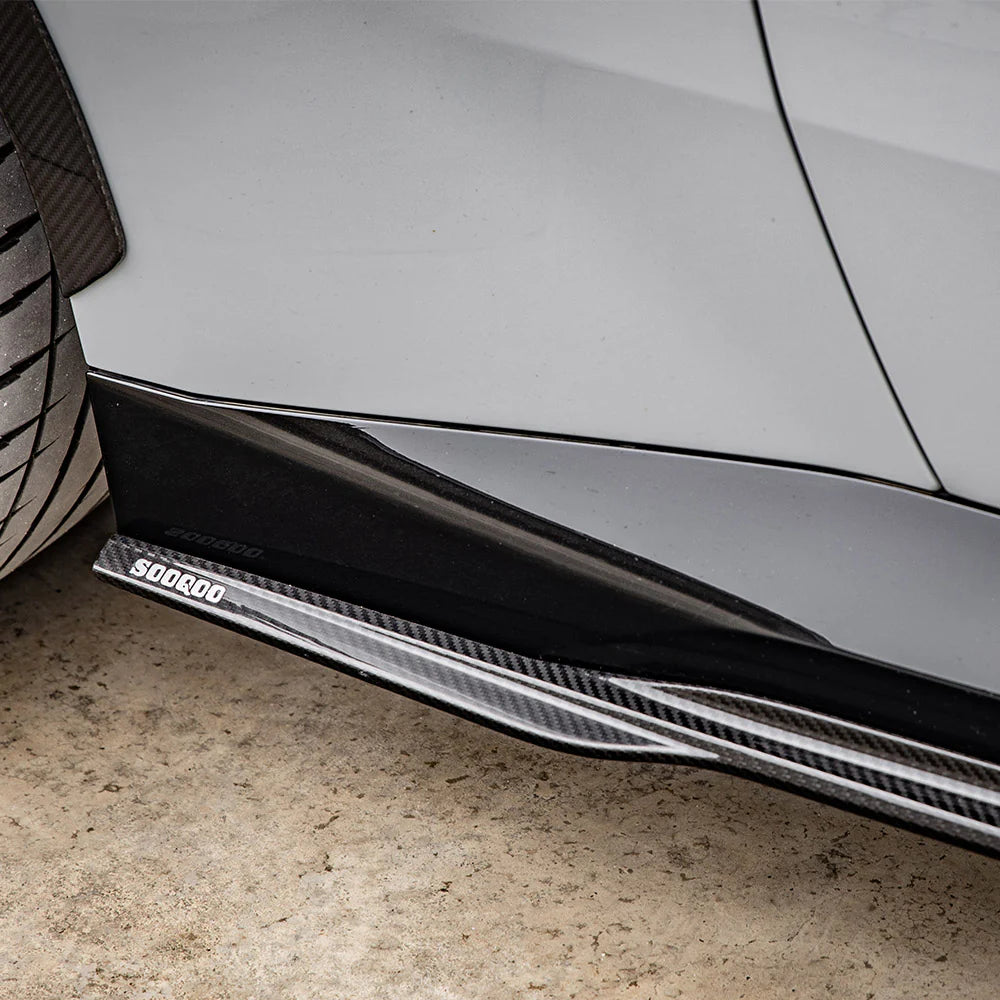 SOOQOO - Prepeg Carbon Fiber Side Skirt for BMW G42
