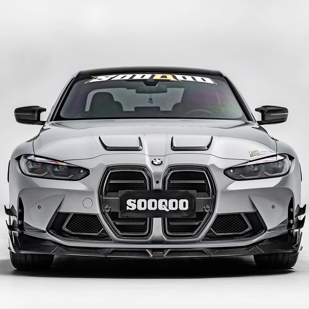 SOOQOO - Carbon Fiber SQ-V Grill for BMW G80 M3 / G82 M4