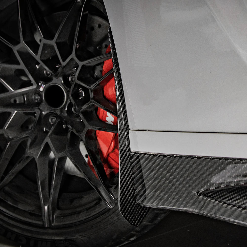 SOOQOO - Carbon Fiber Front Mud Flaps for BMW G80 M3