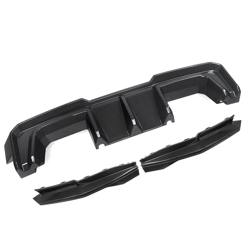 SOOQOO - Carbon Fiber Rear Diffuser Type-B for BMW G80 M3