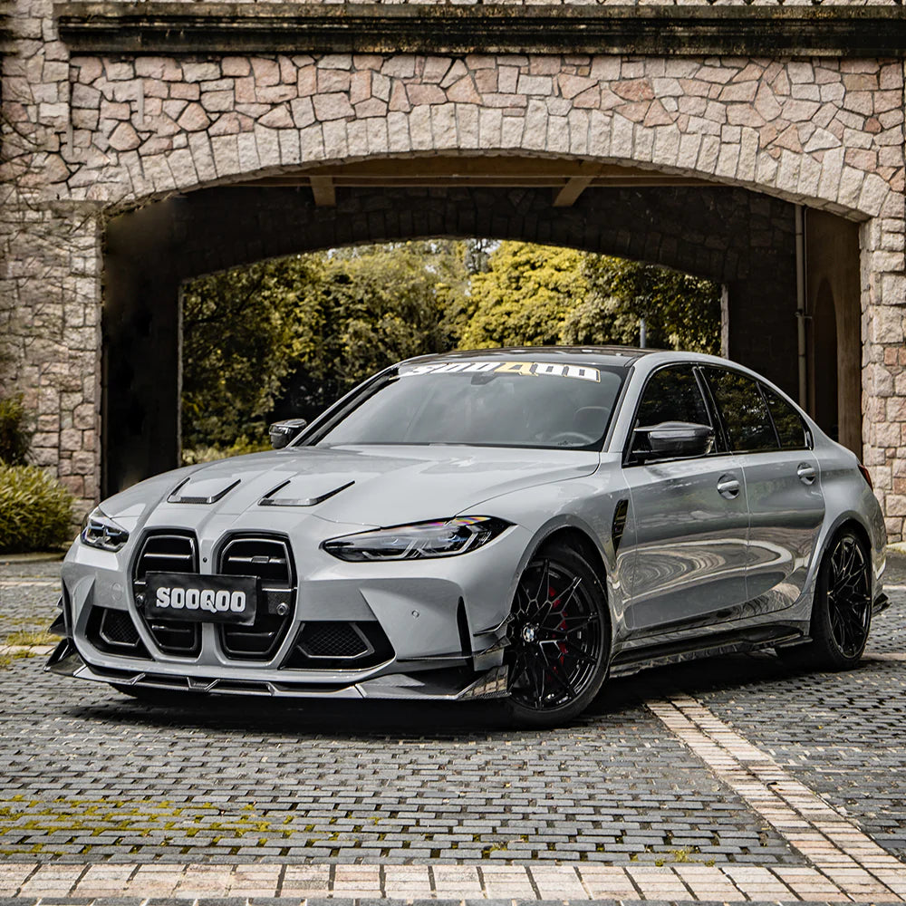 SOOQOO - Carbon Fiber Side Skirts for BMW G80 M3