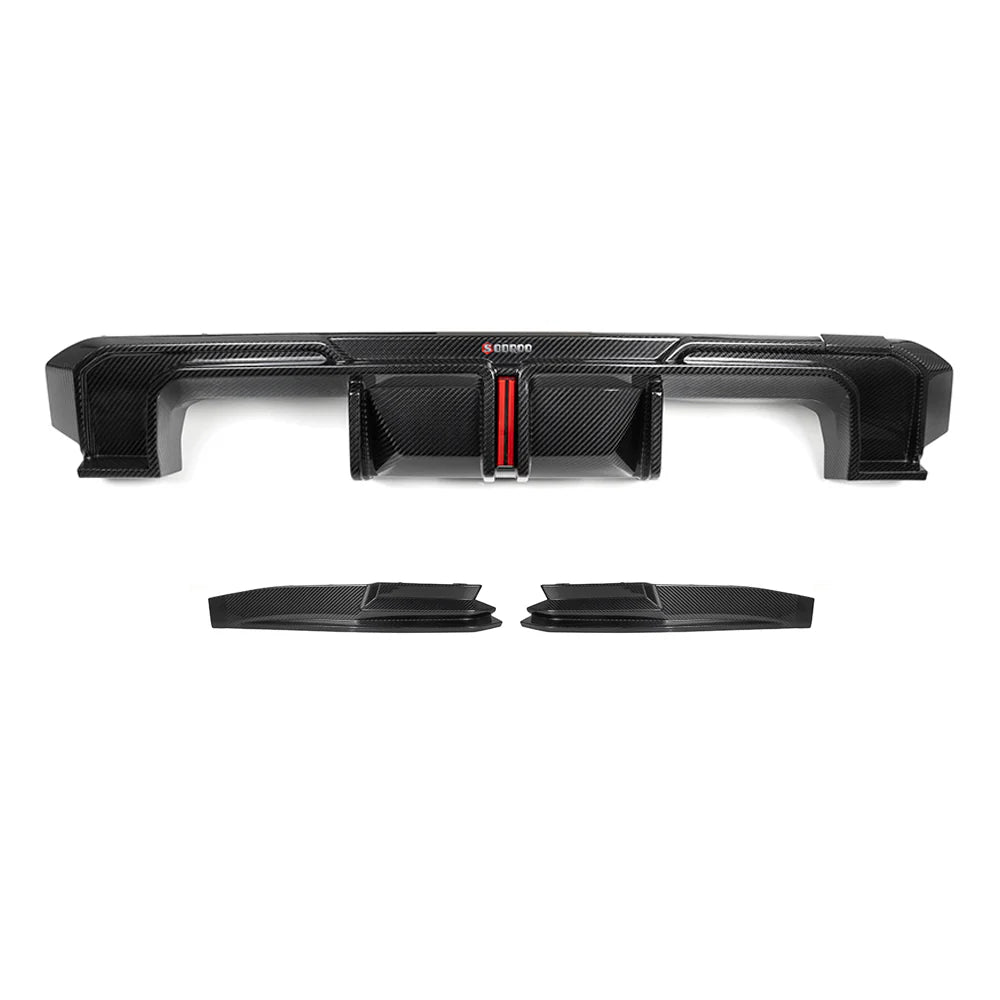 SOOQOO - Carbon Fiber Diffuser Type-A for BMW G82 M4