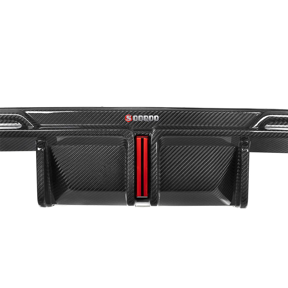 SOOQOO - Carbon Fiber Diffuser Type-A for BMW G82 M4