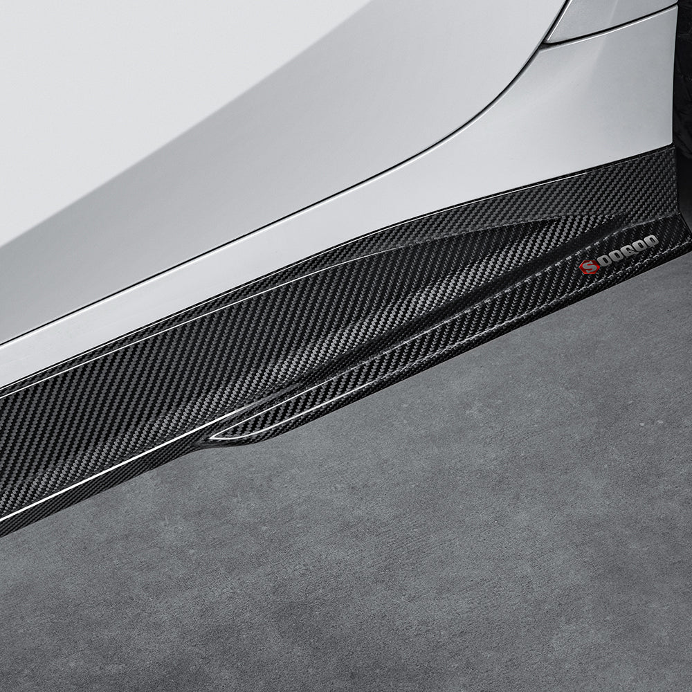SOOQOO - Carbon Fiber Side Skirts for BMW G82 M4