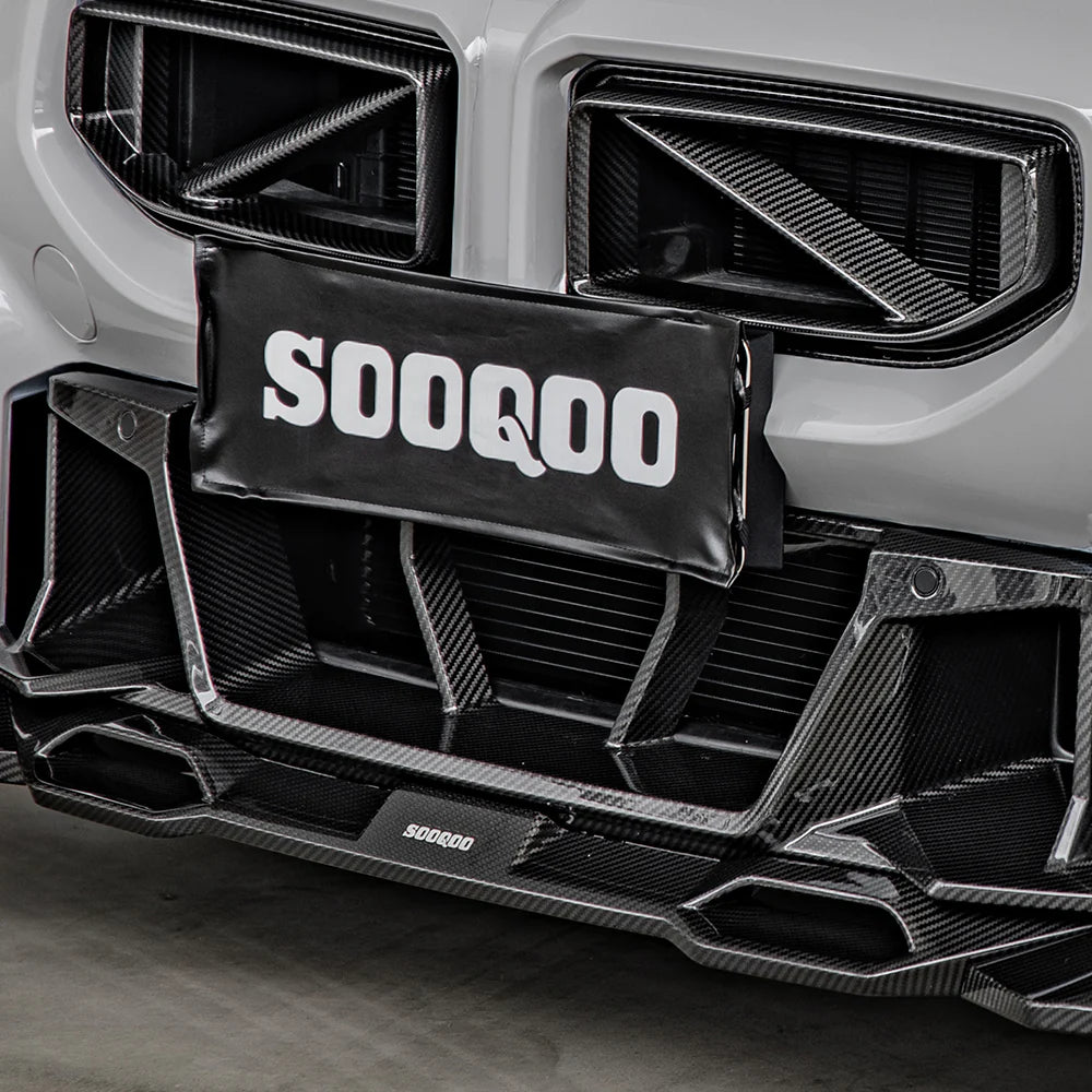 SOOQOO - Type-A Carbon Fiber Front Lip for BMW G87 M2