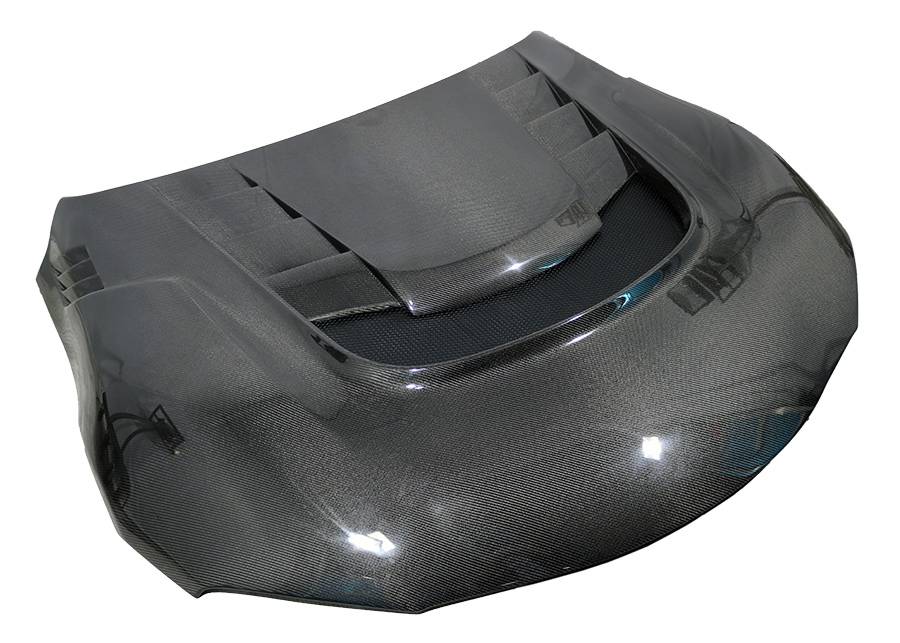 VIS - VRS Style Double Sided Carbon Fiber Hood for A90 Supra