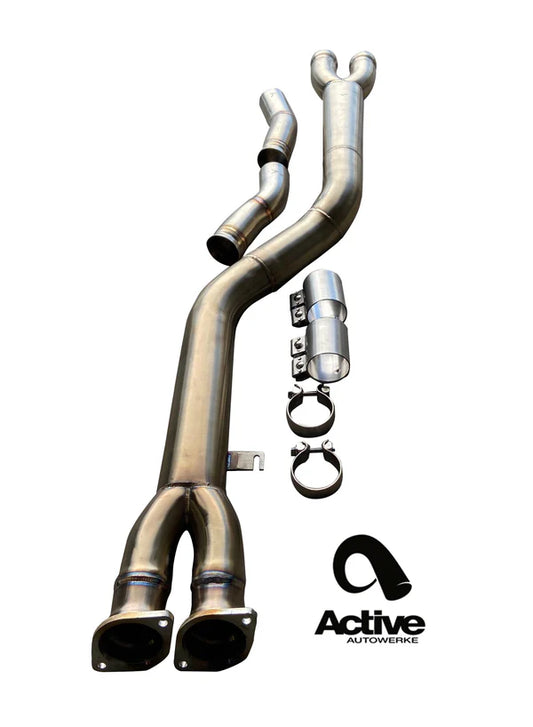 Active Autowerke - X3M / X4M Signature Single Mid-Pipe