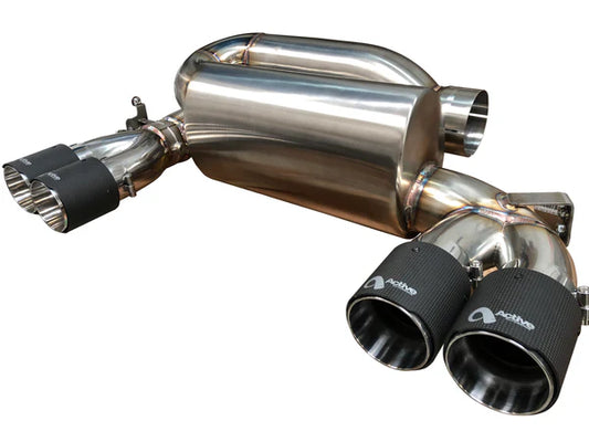 Active Autowerke - Signature Cat-Back Exhaust W/ Brace for BMW F80 M3 / F82 M4