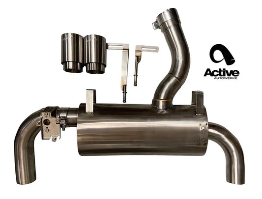 Active Autowerke - Gen 2 Valved Performance Axle Back Exhaust for BMW 340i / 440i