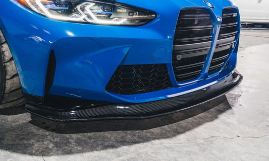 StreetFighter LA - Carbon Fiber Front Lip for BMW G80 M3 / G82 M4