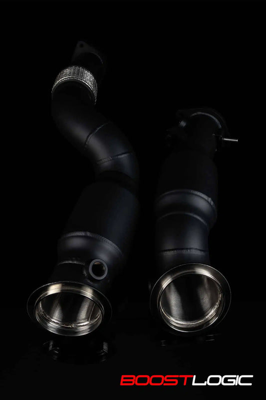 Boost Logic - BMW G80 / G82 Downpipes With 200 Cell Catalytic Converters