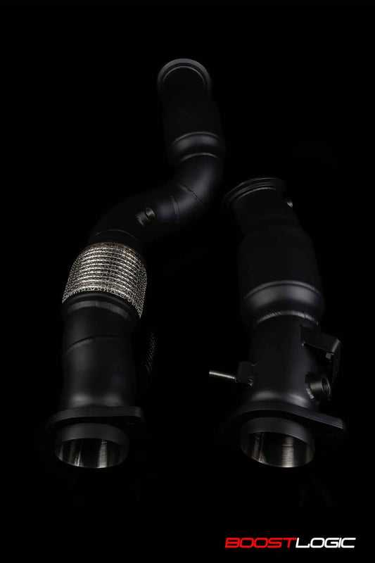 Boost Logic - BMW G80 / G82 Downpipes With 200 Cell Catalytic Converters