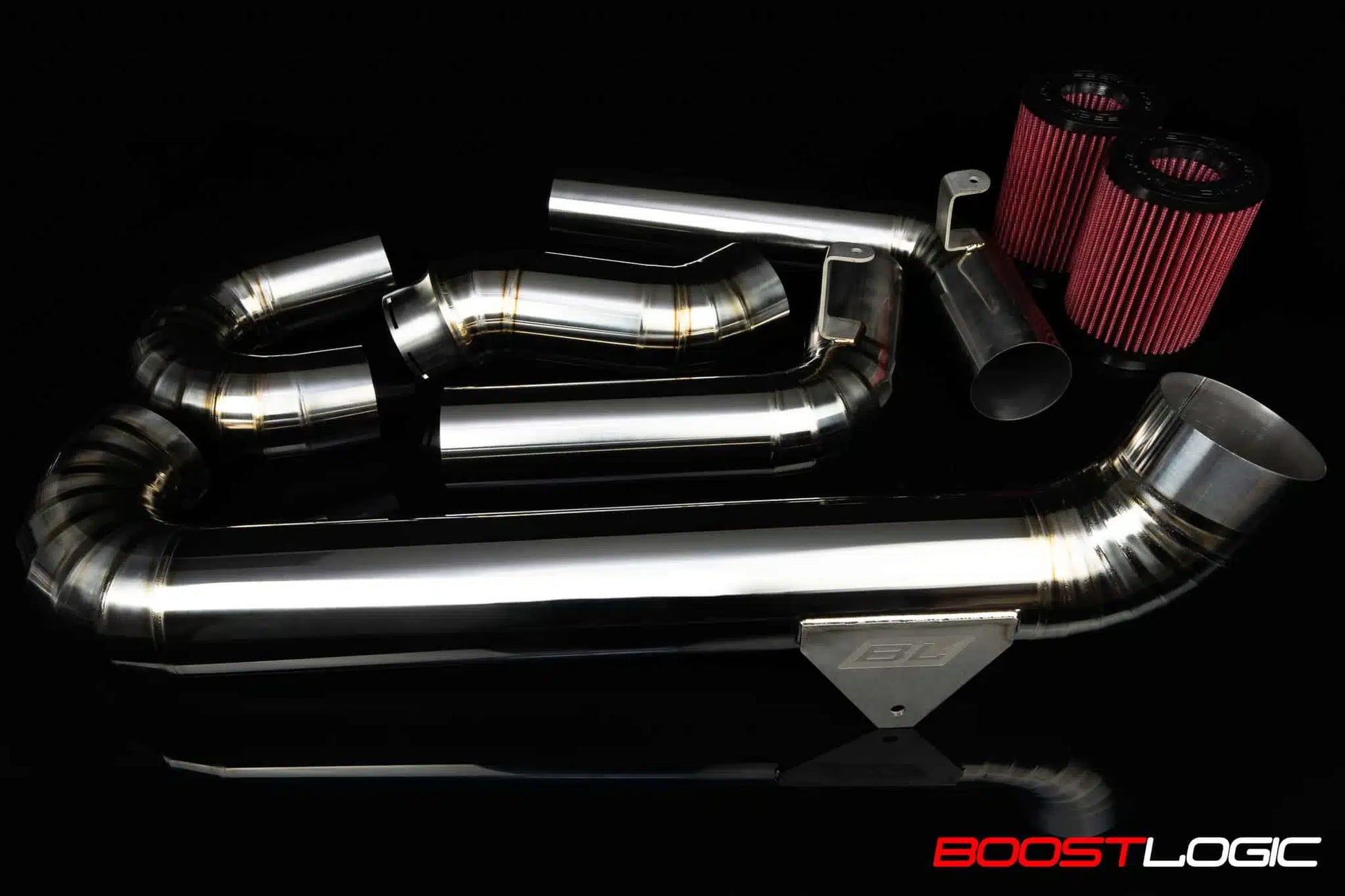 Boost Logic - Front Mount 3" Titanium Intakes for BMW G80 / G82
