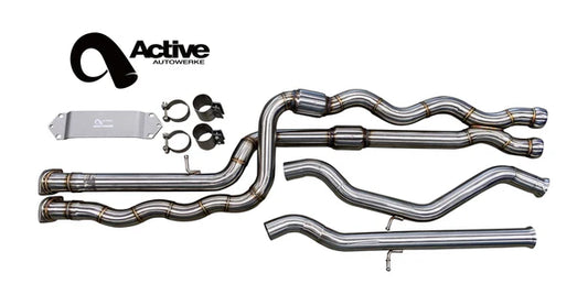 Active Autowerke - Equal Length Mid Pipe for BMW F80 M3 / F82 M4
