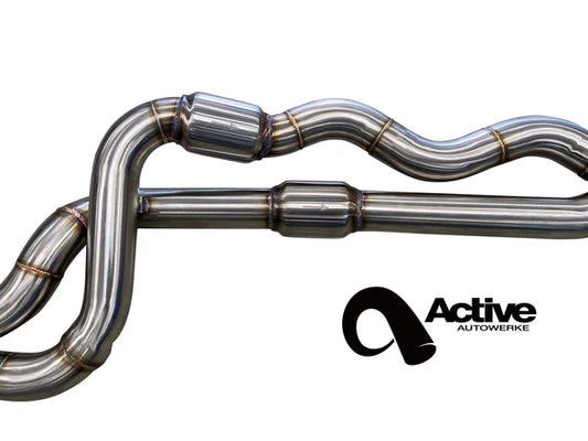 Active Autowerke - Gen 2 Equal Length Mid Pipe for BMW F87 M2 Competition
