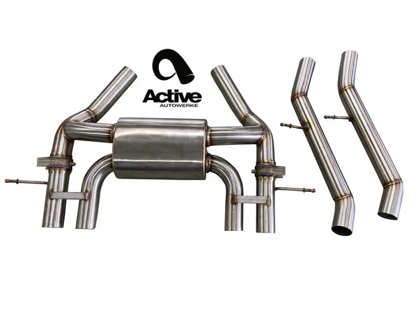 Active Autowerke - G80 / G82 Valved Rear Axle-Back Exhaust