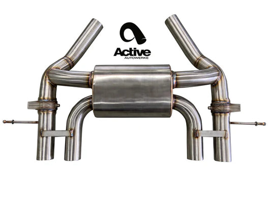 Active Autowerke - G80 / G82 Valved Rear Axle-Back Exhaust