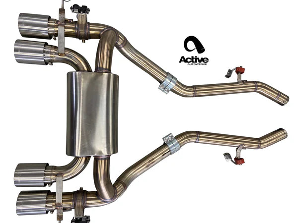 Active Autowerke - G80 / G82 Valved Rear Axle-Back Exhaust