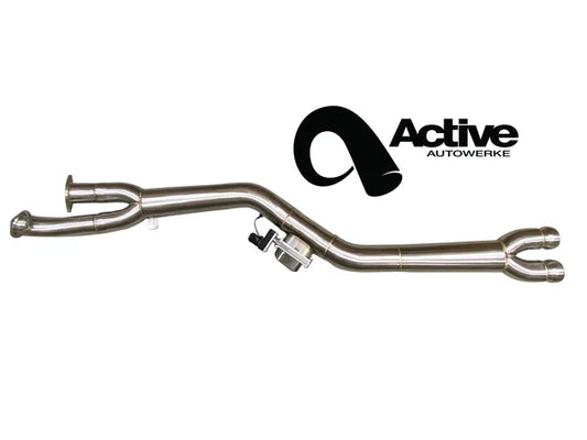 Active Autowerke - G80 / G82 Signature Single Mid-Pipe with G-Brace