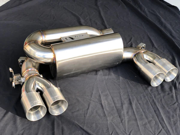 Active Autowerke - Signature Cat-Back Exhaust W/ Brace for BMW F80 M3 / F82 M4
