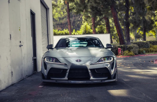 Street Hunter - Toyota Supra Carbon Fiber Front Lip ( Stock Body )