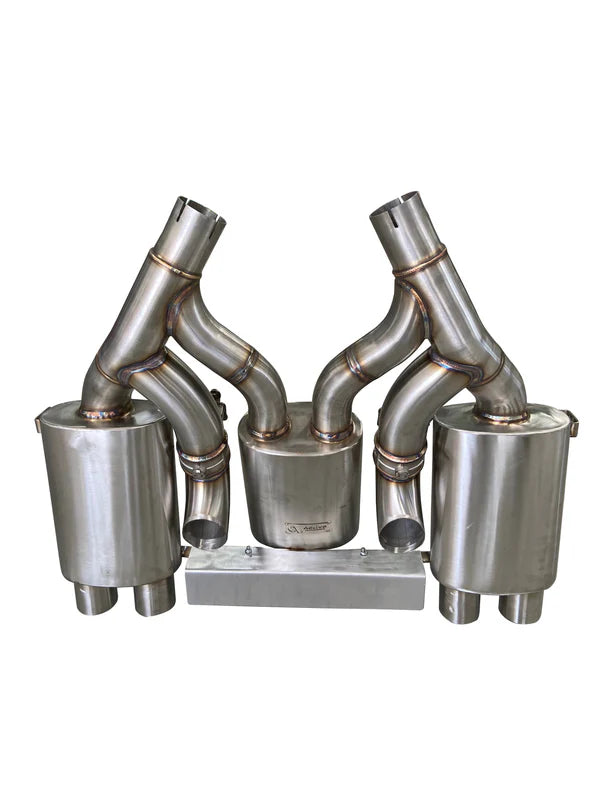 Active Autowerke - Maad Maxx Valved Axle-Back for BMW F80 M3 / F82 M4