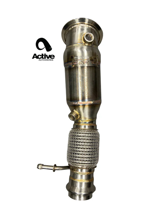 Active Autowerke - GESI Catted Downpipe for BMW N26 228i / 328i / 428i