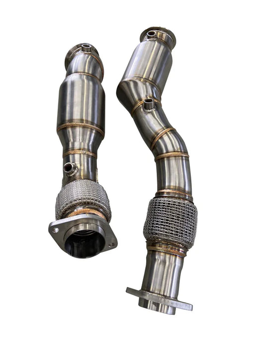 Active Autowerke - X3M / X4M Downpipes W/ GESI CAT