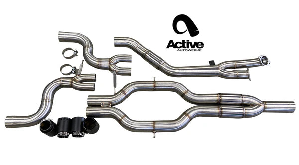 Active Autowerke - G80 / G82 Signature RACE ONLY Exhaust System - GOLIATH 