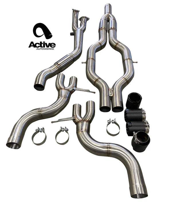 Active Autowerke - G80 / G82 Signature RACE ONLY Exhaust System - GOLIATH 