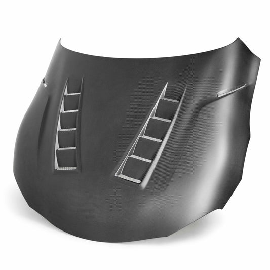 Seibon - TS - Style DRY Carbon Fiber Hood For 2020 - 2026 Toyota Supra A90 MKV - Matte